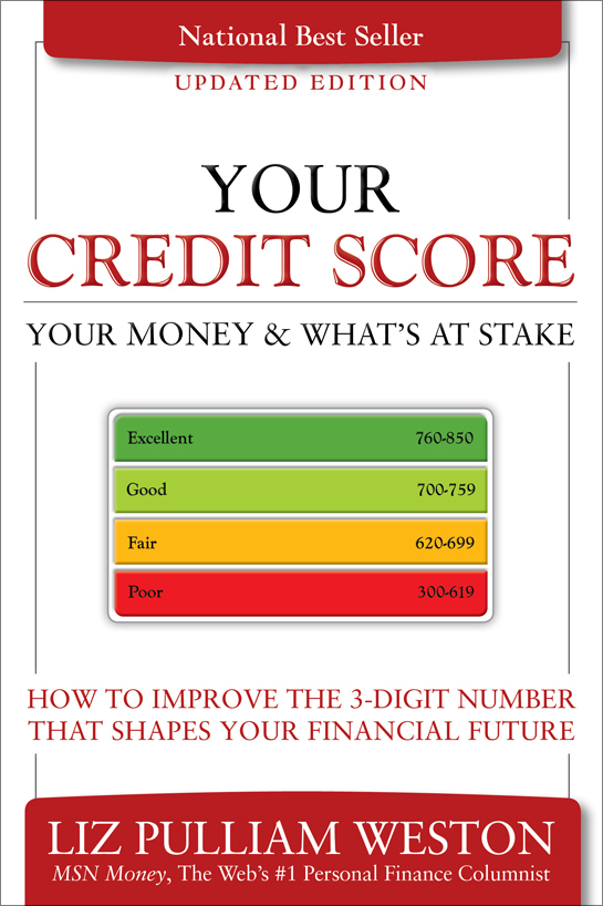 credit score. book “Your Credit Score: