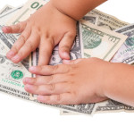 Child and cash