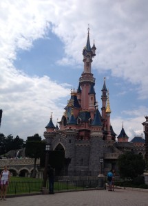 The castle at Disneyland Paris.